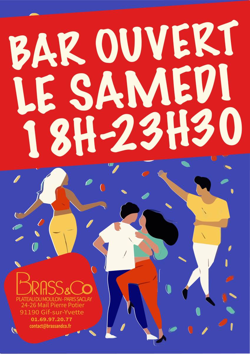 Restaurant Brass&Co vers Gif sur Yvette 91190 dans l'Essonne ouvert du lundi au vendredi