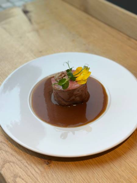 CANARD, CHÂTAIGNES, CLÉMENTINE, menu midi du restaurant-bar brass&CO à Gif sur Yvette