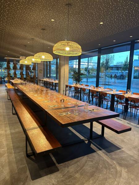 Salle du restaurant brass&Co à Gif sur Yvette Essonne 91