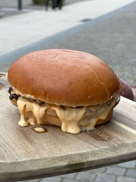 Le smash burger de Brass&Co le restaurant - bar de Gif sur Yvette