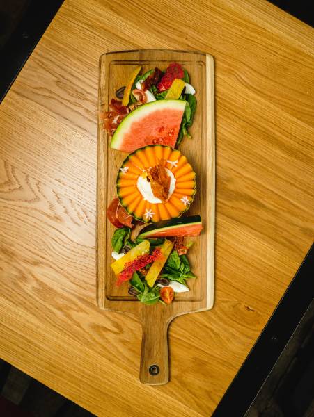 MELON FRAÎCHEUR plat brass&co midi à gif sur Yvette