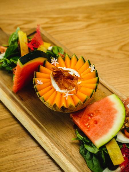 Salade MELON FRAÎCHEUR du Brass&Co de Gif sur Yvette, 91