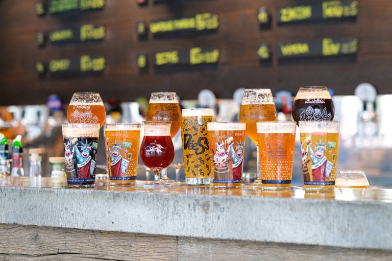 Bière de sutter au restaurant-bar brass&co à gif sur Yvette 