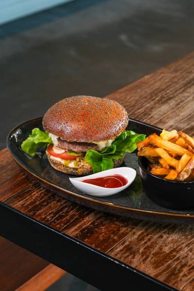 Burger BXCO carte du midi du restaurant brass&Co