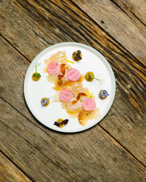 Ceviche, entrée brass&CO mail pierre potier à Gif sur Yvette