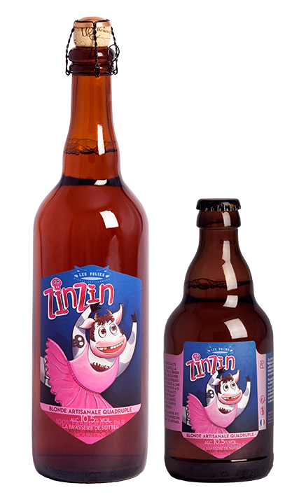 bières ZIINZIN, brasserie de SUTTER