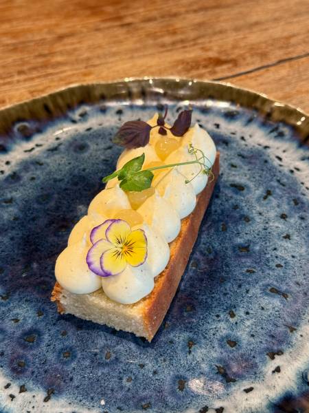 Financier nouveau dessert de la carte automne du restaurant-bar brass&CO